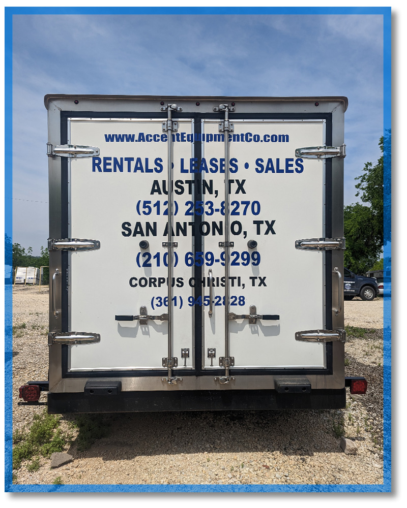 Portable Refrigerated Trailer